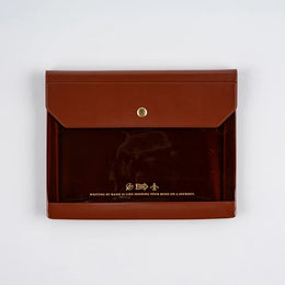 Hobonichi Alettone: Document Case for A6 Size (Brown)