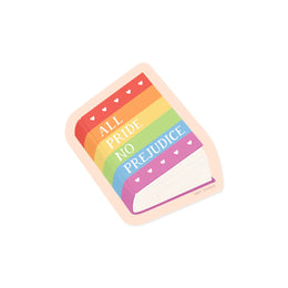 All Pride No Prejudice Sticker