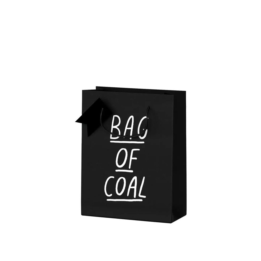 Bag of Coal Gift Bag