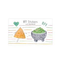 Chip and Guac BFF Stickers