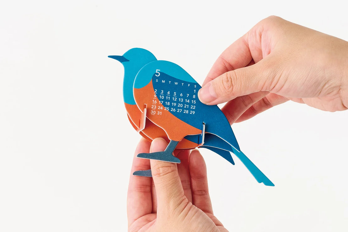 2027 Birds Desk Calendar