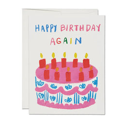 Birthday Again, Red Cap Cards