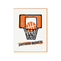 Birthday Basketball Buckets, Bench Pressed