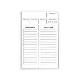 Blackwing Volume 140 Culinary Arts Recipe Cards