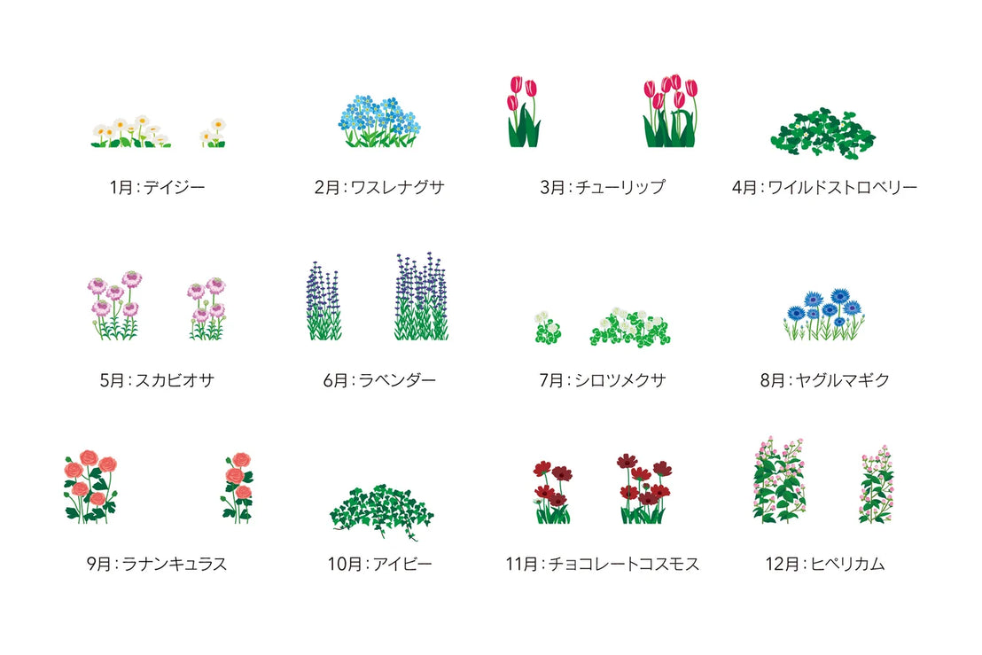 2027 Bloom Desk Calendar