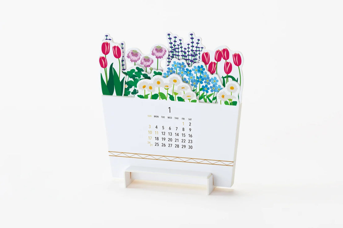 2027 Bloom Desk Calendar