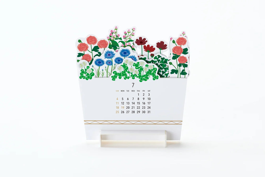 2027 Bloom Desk Calendar