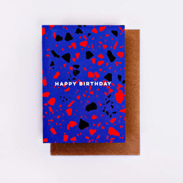 Blue Terrazzo Birthday, The Completist