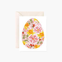 Blush Easter Egg, Botanica Paper Co.