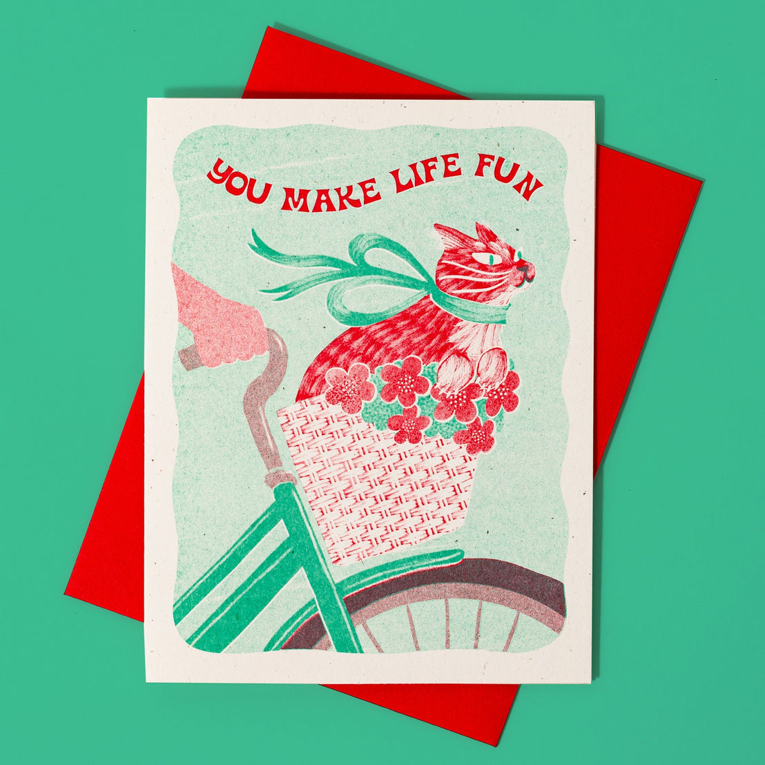 You Make Life Fun, Bromstad Printing Co.