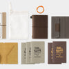 Traveler's Company 20th Anniversary Card Size Set | Brown