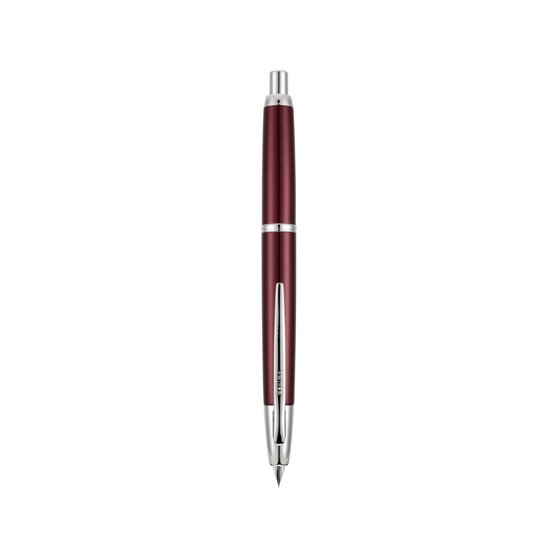 Pilot Burgundy Vanishing Point Décimo Fountain Pen