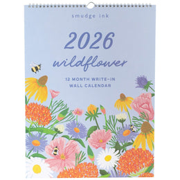 2026 Wildflower Wall Calendar