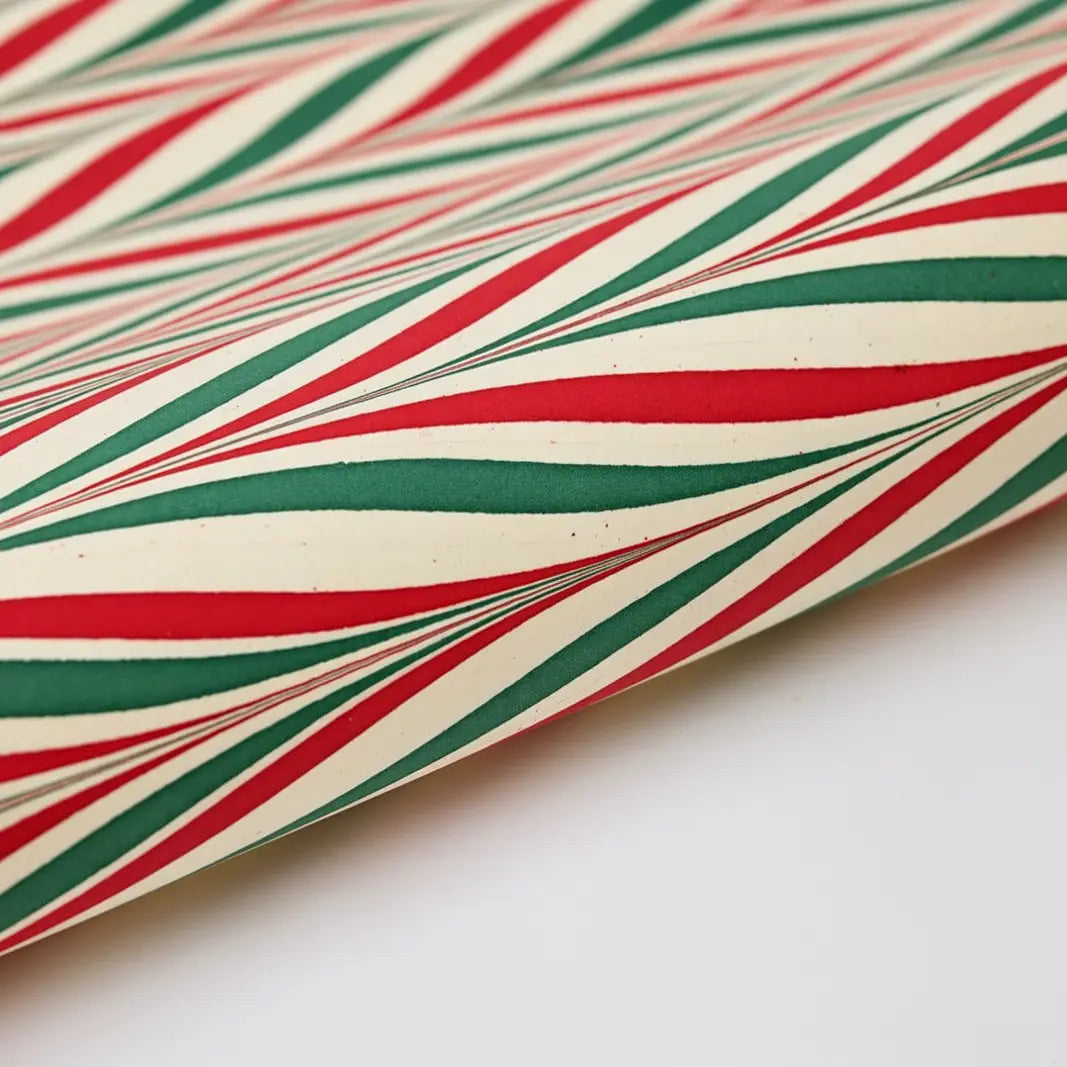 Candy Stripes Jolly Holiday Gift Wrap