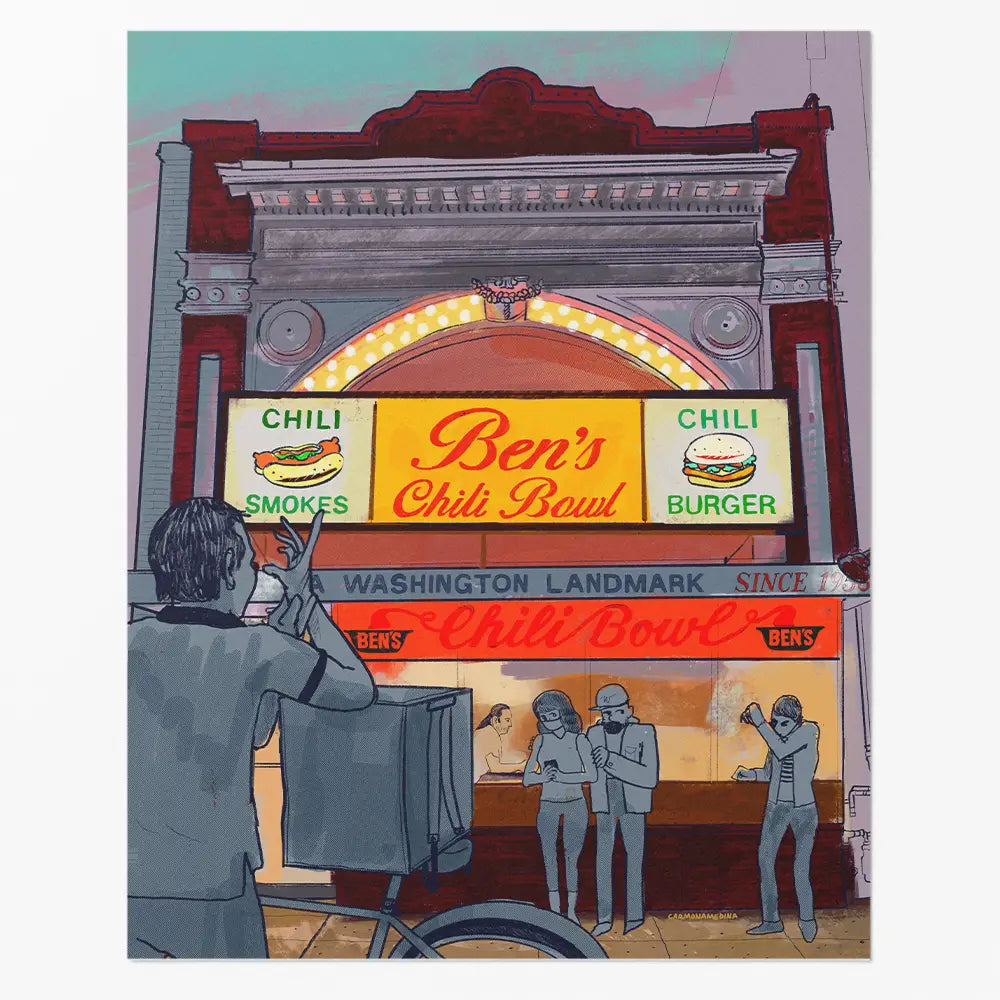 Ben's Chili Bowl Postcard