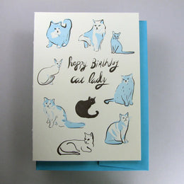 Cat Lady Birthday, Wolf & Wren