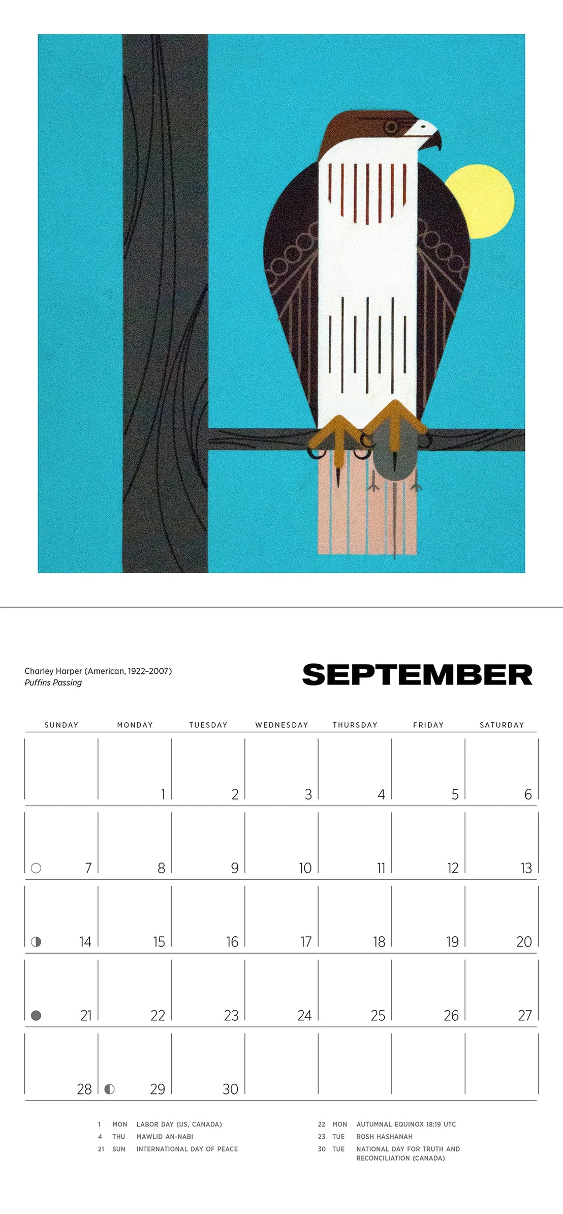 2025 Charley Harper Mini Calendar