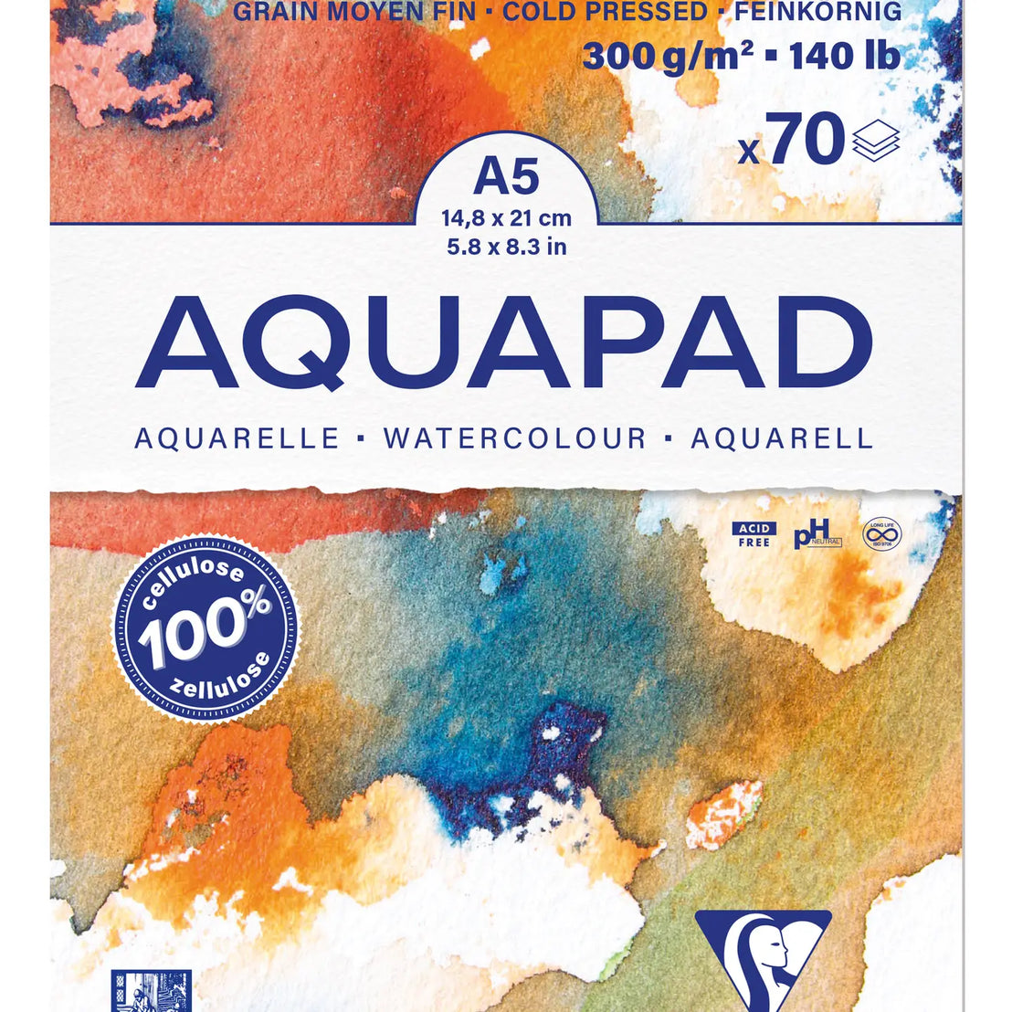 Clairefontaine Aquapad Watercolor Paper