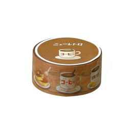 Coffee Retro Washi Tape