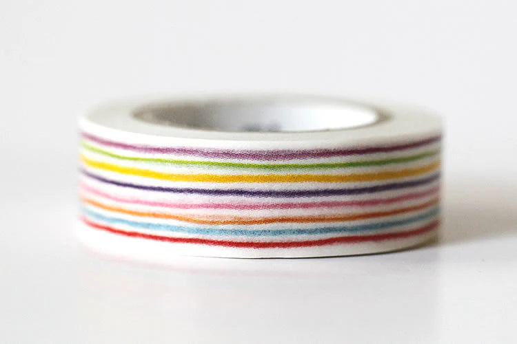 Colored Pencil Border Washi Tape