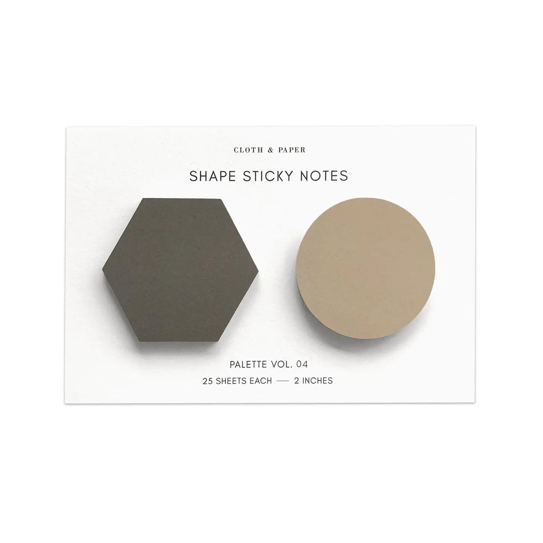 Shape Sticky Notes Set