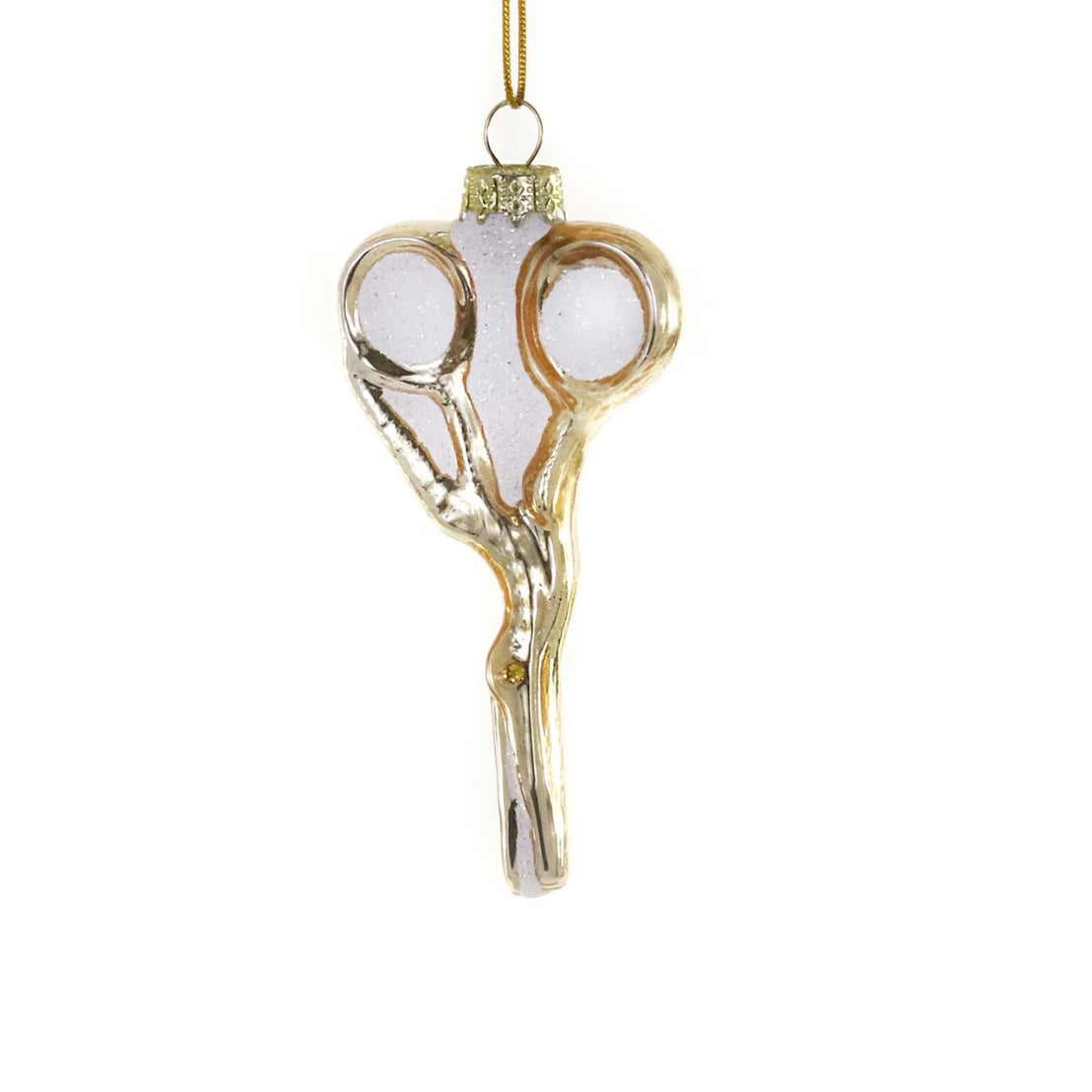 Crane Sewing Scissors Ornament