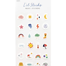 Daily Weather L'il Sticks Washi Stickers