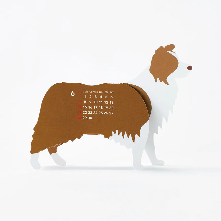 2026 Dogs Desk Calendar