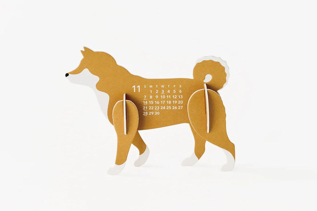 2027 Dogs Desk Calendar