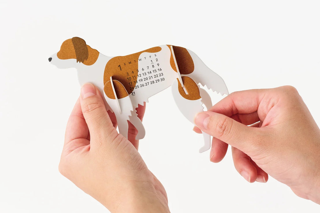 2027 Dogs Desk Calendar