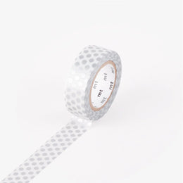 Dot Silver Washi Tape