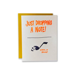 Just Dropping A Note, Ladyfingers Letterpress