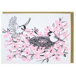 Goodale Birds Notecard Set, Smudge Ink