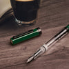 ECO Irish Green with Onyx Fountain Pen, TWSBI