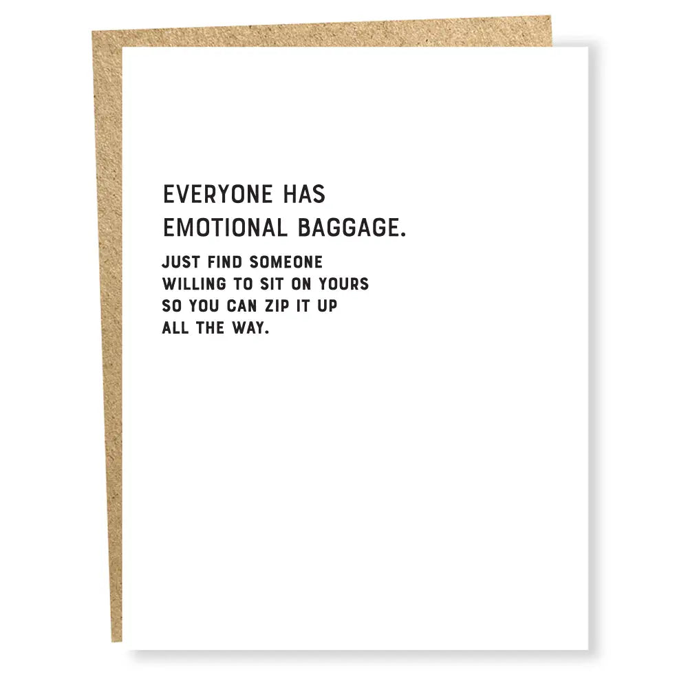 Emotional Baggage, Sapling Press