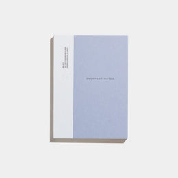 Lilac Grey Everyday Notebook, Before Breakfast