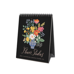 2025 Flower Studies Desk Calendar