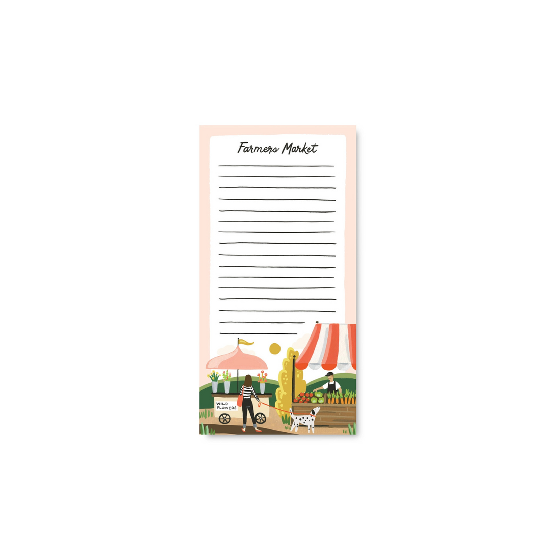 Farmer's Market Notepad