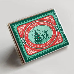 Festive Christmas Stamp Boxed Set, Hammerpress