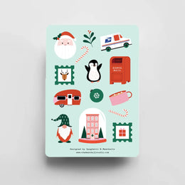 Festive Christmas Sticker Sheet