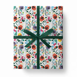 Floral Gift Wrap