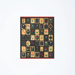 Hobonichi Yoshie Watanabe: Foil-Stamped Stickers (Petit Bloom)