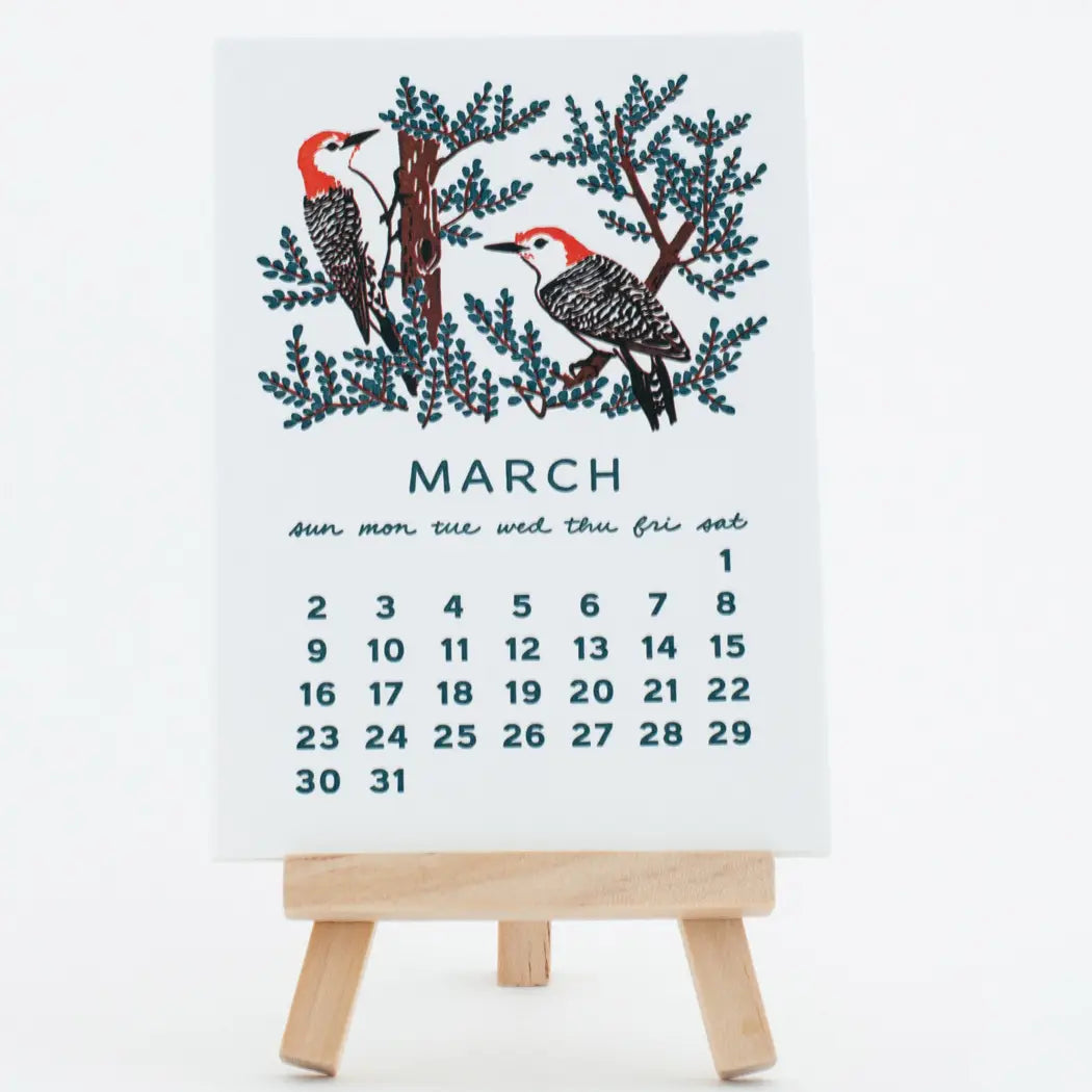 2025 Forest Friends Desk Calendar