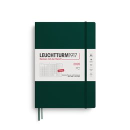 Leuchtturm1917 B5 2026 Monthly Planner + Notebook