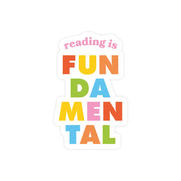 Reading Is Fundamental Sticker