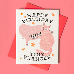 Tiny Prancer Birthday, Bromstad Printing Co.