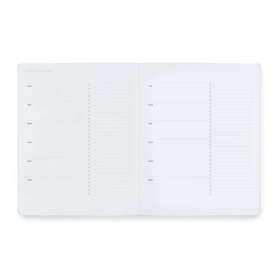 Undated Monthly Planner, Appointed
