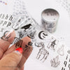 Goth Girl Letter PET Tape