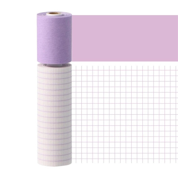 Deco Grid Purple Washi