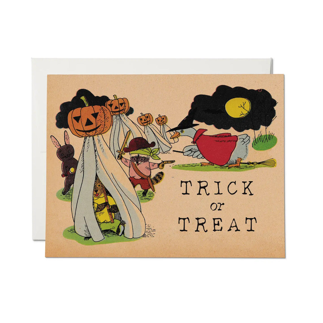 Halloween Treats, Red Cap Cards
